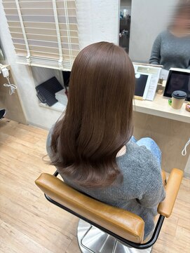 リアン(LIAN) マロンベージュ×ナチュラルレイヤー