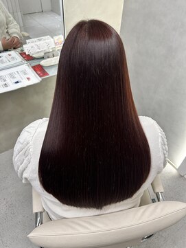 アヴァンス 西田辺(AVANCE.) チェリーレッド/ワンカラー/髪質改善【西田辺・阿倍野】