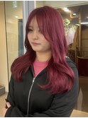 【ブリーチカラー/ダブルカラー】ローズベージュ