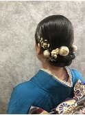 成人式ヘアセット