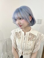 ペレ 梅田(PELE)&nbsp;イメチェン/ピンクベージュ/アンブレラカラー/前髪/梅田