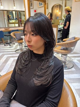 ロンドアベニール 北千住(Lond avenir) 韓国顔周り/バタフライカット/ワンホンレイヤー北千住