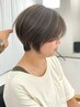 カット+表面のみ白髪ぼかしハイライト+トリートメント¥20500