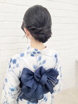 セット バイ エムビューティー(Set by M.beauty)&nbsp;浴衣ヘアセット渋谷アップスタイル表参道浴衣着付ヘアメイク渋谷