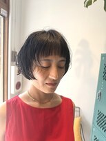 シアン 綱島店(CYAN)&nbsp;パーマを活かす、大人のマッシュボブ