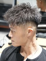 メッツ 原宿(METS)&nbsp;MEN'S/ツイストスパイラル×ハイフェード/短髪