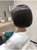 丸みミニボブ