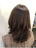 33. 透明感ベージュ/ゆる巻き/似合わせ/ツヤ感/垢抜け