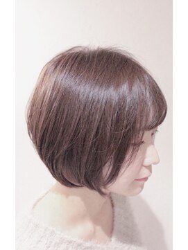 お手入れ楽チンショートボブ 宝塚 L ミラー プラス エヌ Mirror N のヘアカタログ ホットペッパービューティー