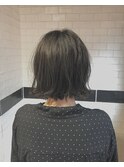 【CHIE】無造作ラフボブ×ダークグレージュ
