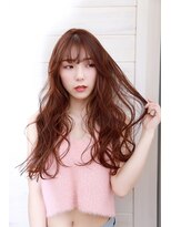 オーシャン(Ocean)&nbsp;[OCEAN Hair&Life藤原純] 毛先パーマ☆無造作カールロング☆