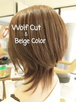 ピュア プレイス ラボ(PURE PLACE LABO)&nbsp;【PURE PLACE×北島】 ウルフスタイル×クリアベージュ