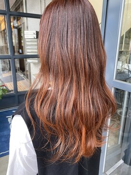 ヘアークラフト(Hair Craft) バーントオレンジ/インナーアプリコット