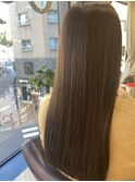 アルティストカラー×酸熱トリートメントで髪質柔らか♪