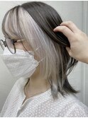 インナーカラー ホワイト momoko