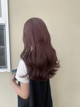 ルミ(RUMI) 韓国風ピンクヘア