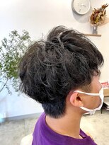 アン(an) マッシュパーマ