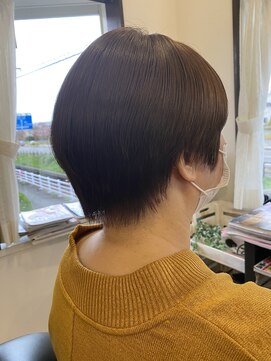 コアフィールフィス(COIFFURE fils) 新規お得クーポンあり【見附　今町】M3Dサラサラショートヘア