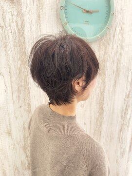 ルヴェール 茜部店(Le Vert) マッシュショートのパーマスタイル☆