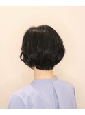 フェミニンカールボブ　３０代４０代５０代　表参道青山