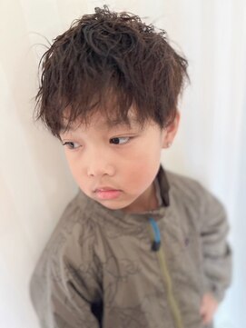 ブルーフェアリー(Blue Fairy) 【BLUEFAIRY】キッズツーブロ★スパイラルパーマ3