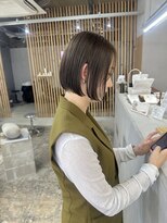 エタ(eta)&nbsp;【eta】ミニボブ×オリーブグレージュ　　/金井