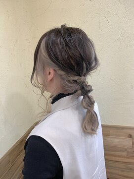 プア(PUA) インナーカラー