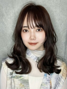 クーエフー(coo et fuu) 10代20代30代/セミロングパーマ　レイヤーカット大人かわいい