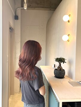 ティム(tim) ブリーチなしレッドピンク