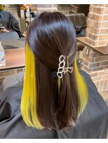 アクロ あべの店(ACRO)&nbsp;イヤリングカラー×イエロー