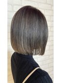20代30代ハイライトバレイヤージュブリーチ立体感透け感