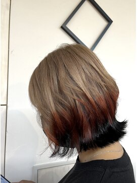 クオン 伊勢崎(QUON.) グラデーションカラー/裾カラー