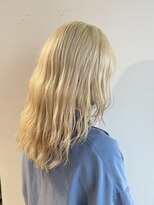 サロンドジョー(salon de joe)&nbsp;ケアブリーチダブルカラーインナーカラーハイトーン髪質改善