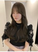 ブリーチ無しオリーブベージュ