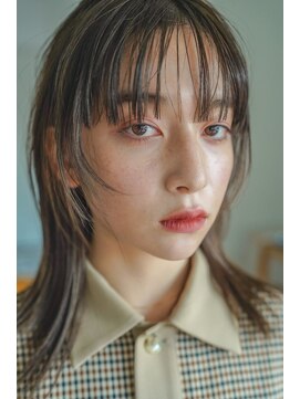 スニュウ(snuw) ミルクティベージュ/レイヤーカット/インナーカラー/ボブ