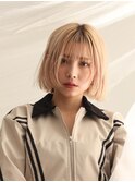 フリンジボブ×ハイトーンボブ