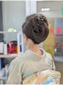 女子会ヘア～お着物～