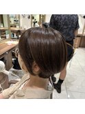 バランス最適ショートボブ