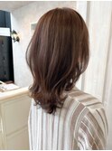 福山人気20代30代40代ブリーチなしこっくりチョコレートブラウン