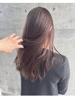 ジゼル 前橋(Giselle)&nbsp;【ブリーチなしダブルカラー】柔らかいウォームベージュ♪