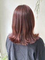 マロウイヴ(mallow eve)&nbsp;《花屋併設の美容院》柔らか暖色カラー
