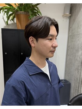 ディーエックス ウエスト(Dxxxx WEST) メンズセンターパート メンズカラー