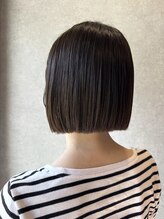 シーインフィニート 清澄白河 現代美術館MOT前店(C∞) タッセルボブ/切りっぱなしボブ/オリーブベージュ