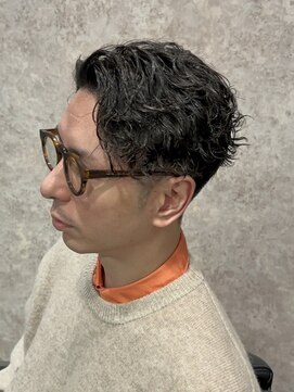 波巻きスパイラルミックスパーマ