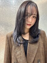 ジュノ オプシアミスミ店(Juno)&nbsp;ミディアムレイヤー   グレージュ