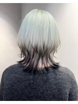 ガルテ(GARTE) ウルフカット×デザインカラー