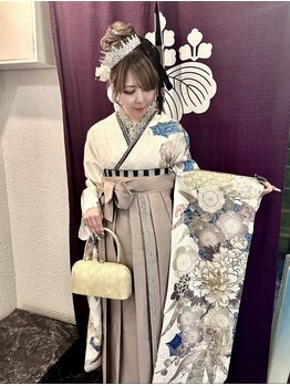 五三桐 村上の写真/袴レンタルや着付け＋ヘアセットもトータルでご対応◎【訪問着・付け下げ訪問着レンタルも行ってます♪】