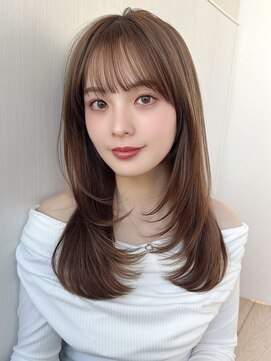 シルクレイ 新宿店(Silk-lei) ☆大人可愛い レイヤーカット 20代30代40代◎モテ髪ロング 新宿