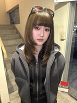 シキ(SIKI) 【yuu】ブリーチなしダブルカラーOlive