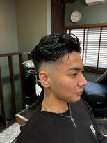 オールマンバーバーショップ 流山おおたかの森(Allman Barbershop)&nbsp;MEN'S/メンズカット/ツイストスパイラルパーマ/アイロンパーマ